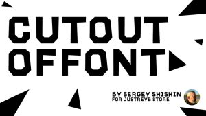 CutOutOff Font › Fontesk