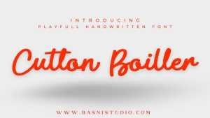 Cutton Boiller Font › Fontesk
