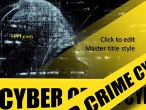 Cyber Crime PowerPoint Template