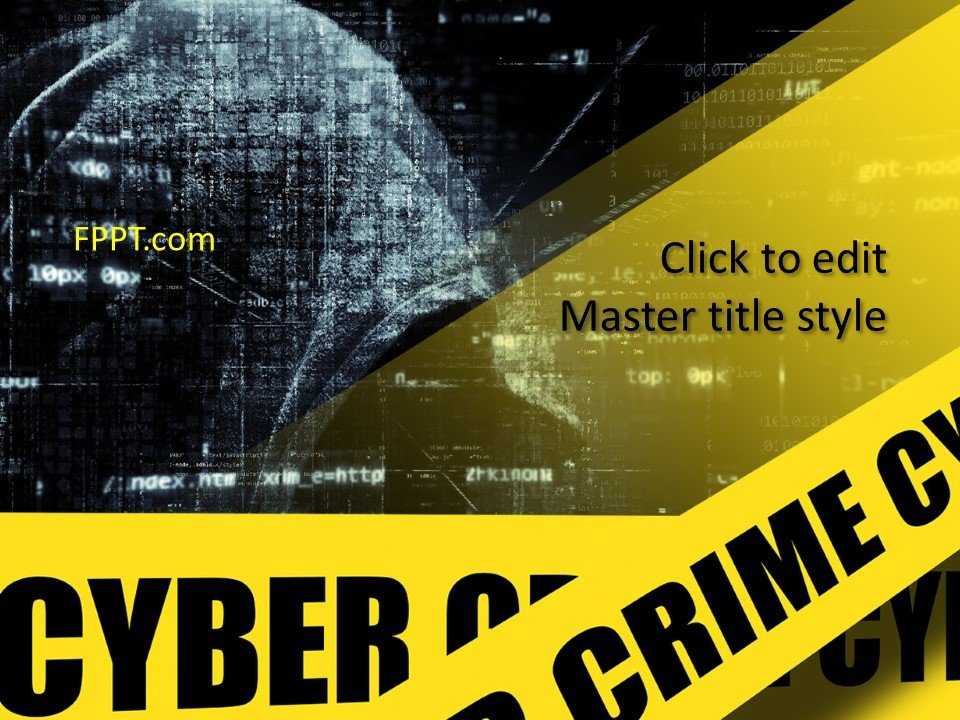 Cyber Crime PowerPoint Template