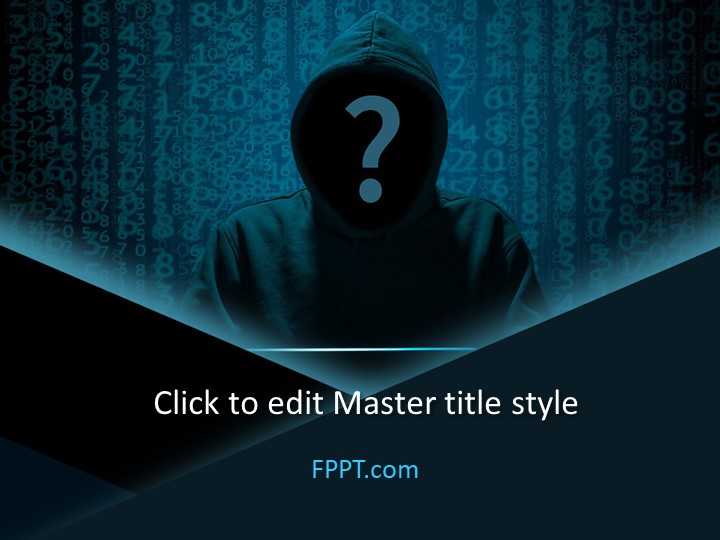 Cyber Enigma PowerPoint Template