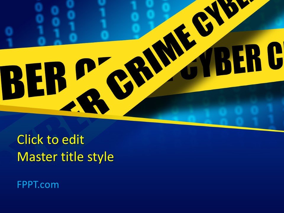 Cybercrime PowerPoint Template