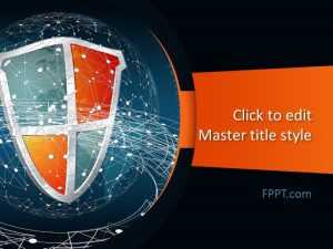 Cybercrime Prevention PowerPoint Template