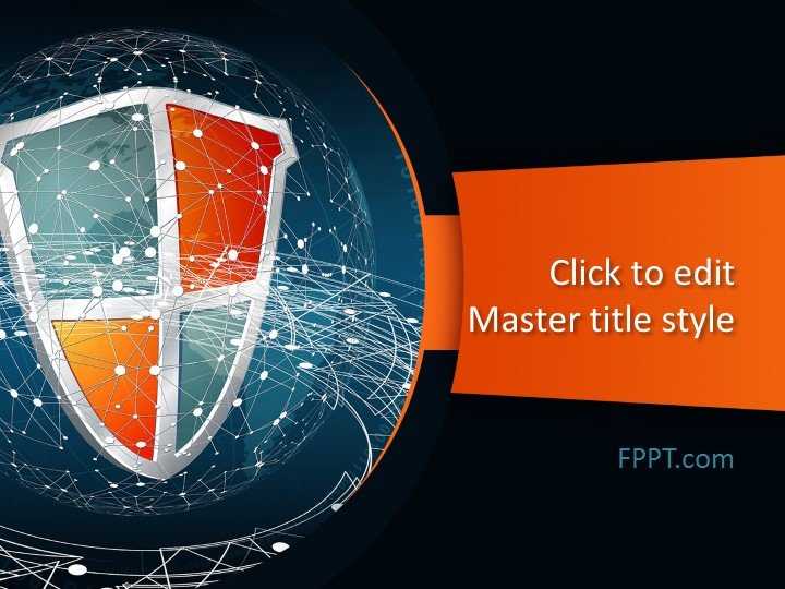 Cybercrime Prevention PowerPoint Template