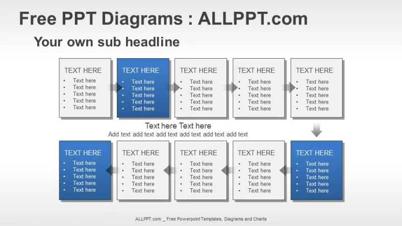 Cycle Matrix Flow PPT Diagrams