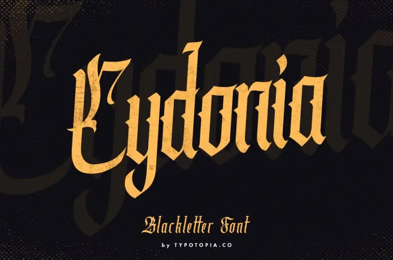 Cydonia Blackletter Font