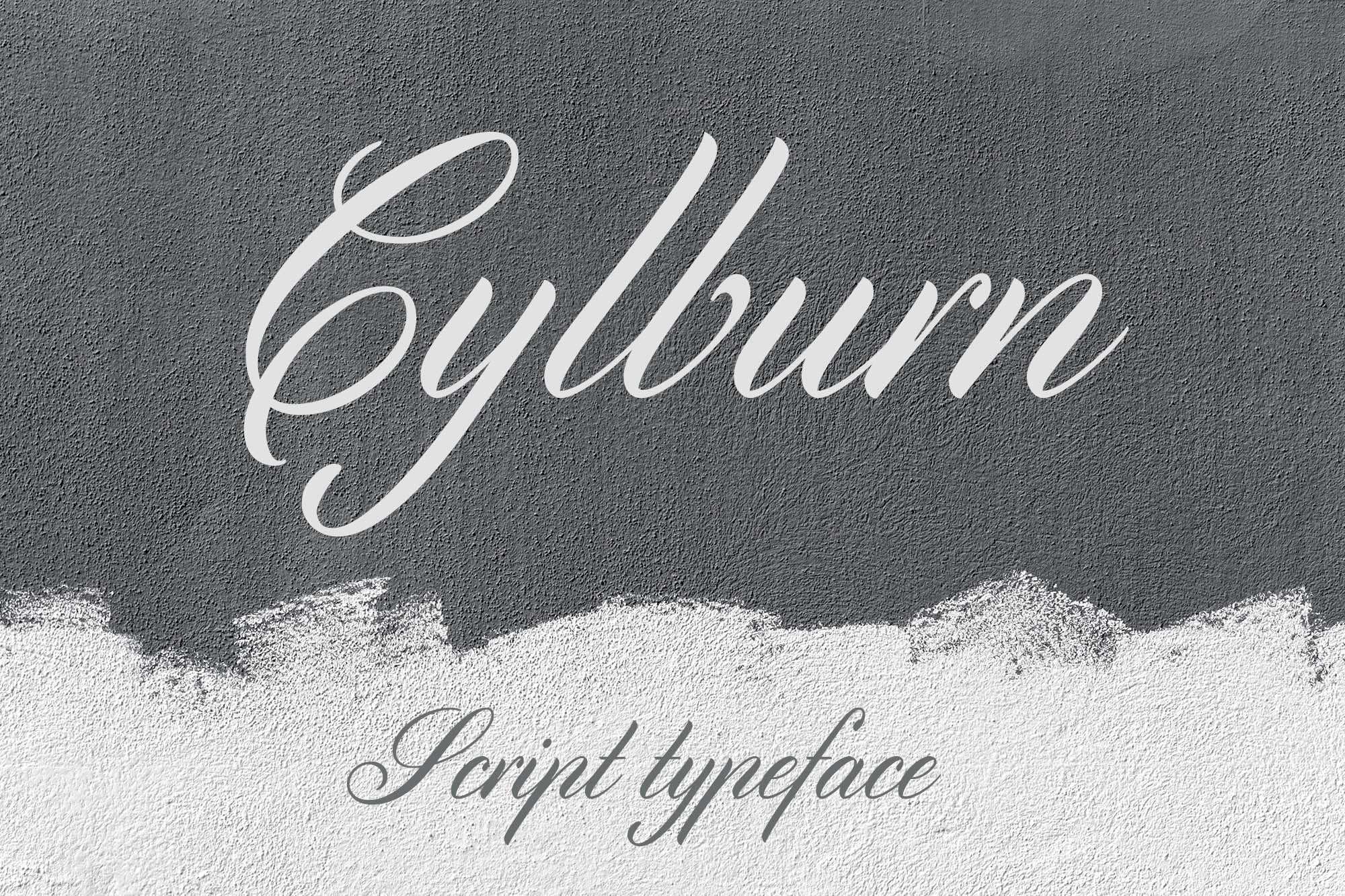 Cylburn Free Script Font