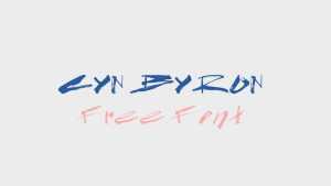 CYN Byron Font › Fontesk