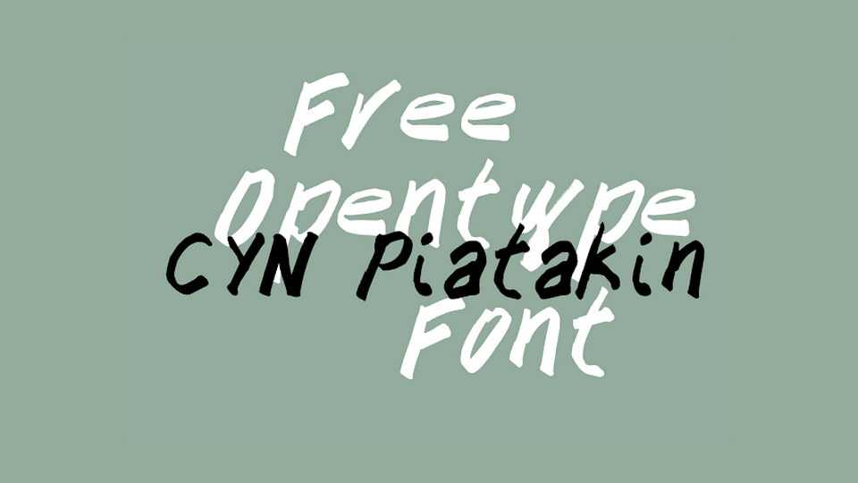 CYN Piatakin Font › Fontesk