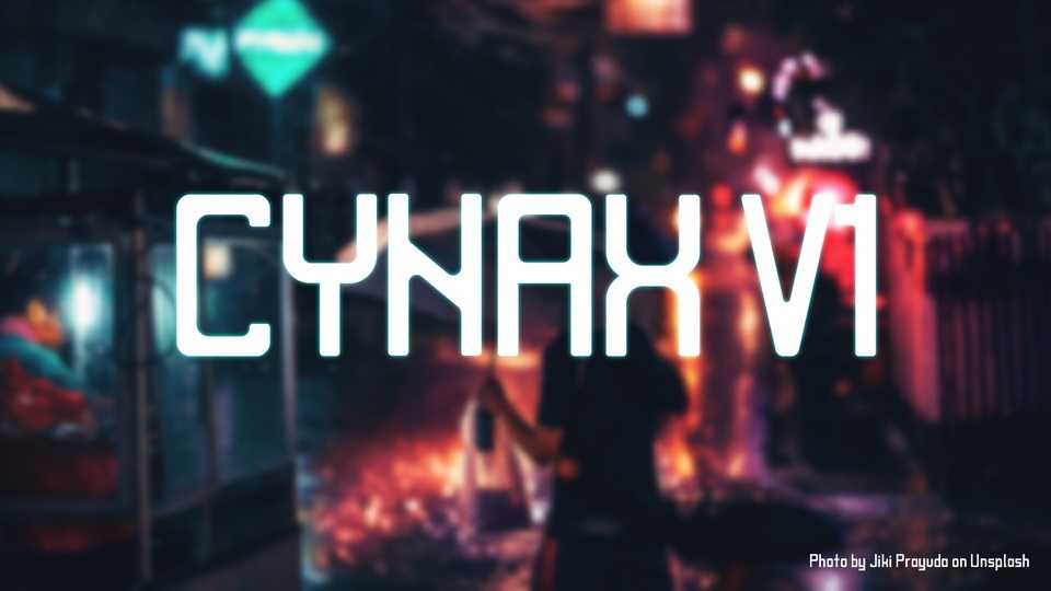 Cynax V1 Font › Fontesk