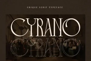 Cyrano Serif Font