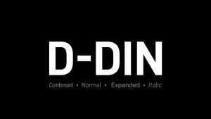 D-DIN Font Family › Fontesk