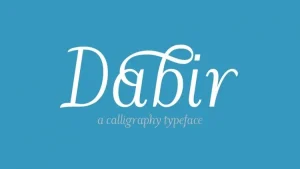 Dabir Font
