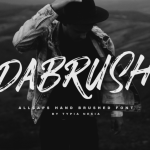 Dabrush Brush Font