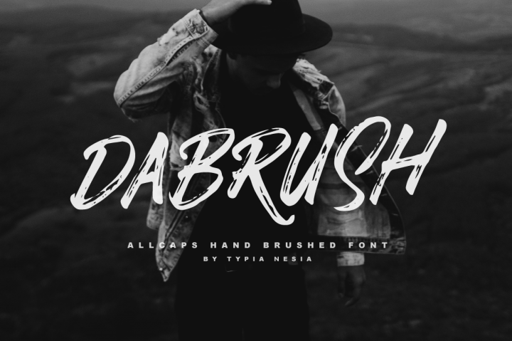 Dabrush Brush Font