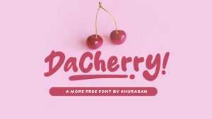 Dacherry Font › Fontesk