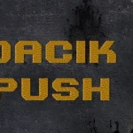 Dacik Push Display Font