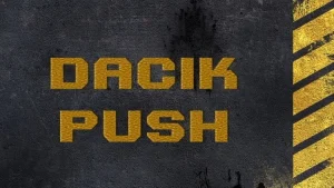 Dacik Push Display Font