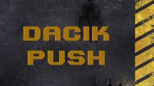 Dacik Push Font › Fontesk