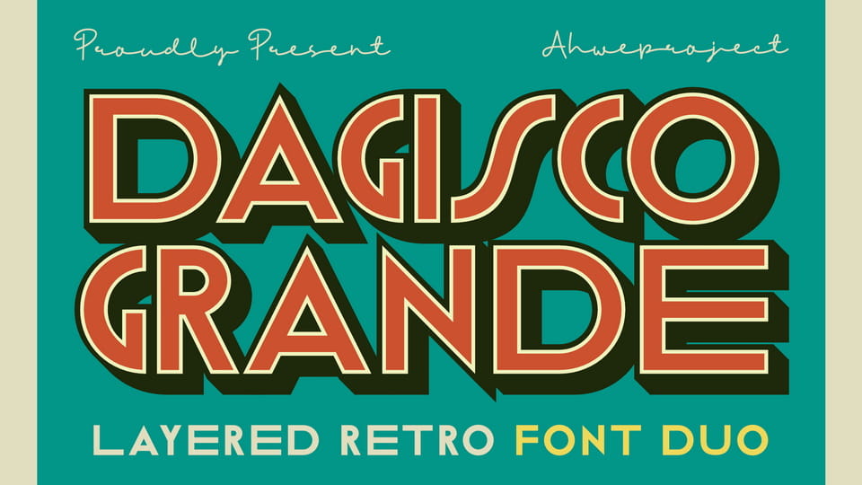 Dagisco Grande Font › Fontesk