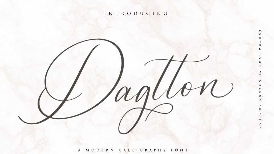 Dagtton Script Font › Fontesk