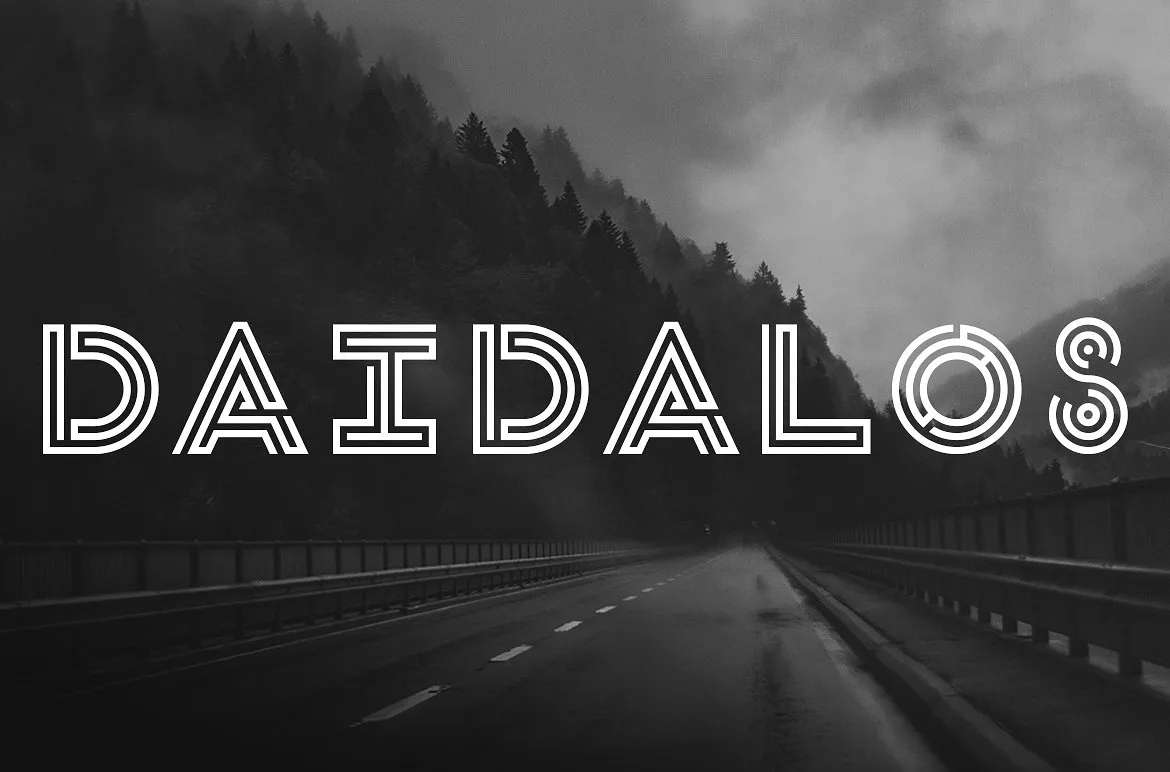 Daidalos Display Font