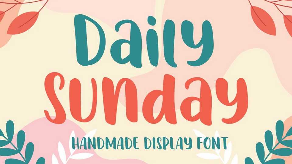 Daily Sunday Font › Fontesk