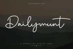 Dailymunt Handwritten Font