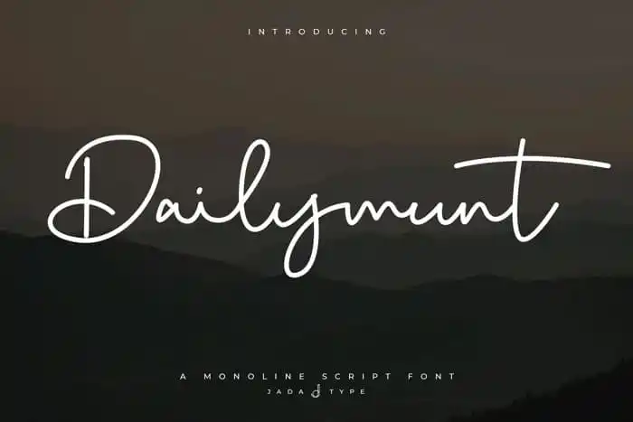 Dailymunt Handwritten Font