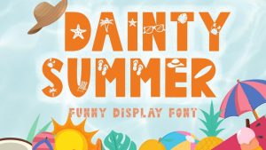 Dainty Summer Font › Fontesk
