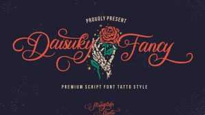 Daisuky Fancy Script Font › Fontesk