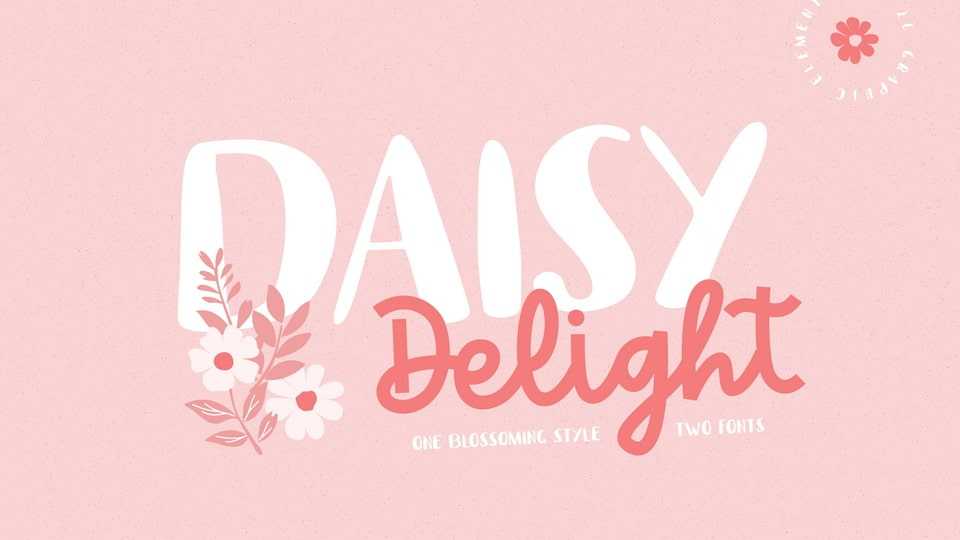 Daisy Delight Font › Fontesk