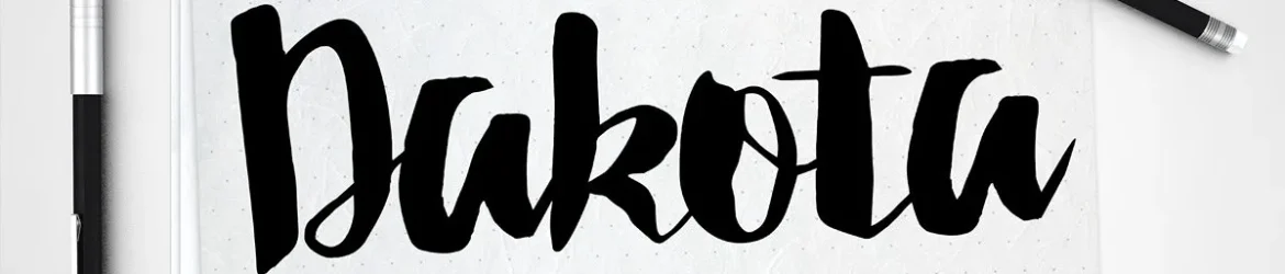Dakota Script Font