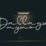 Dallagu Brush Font