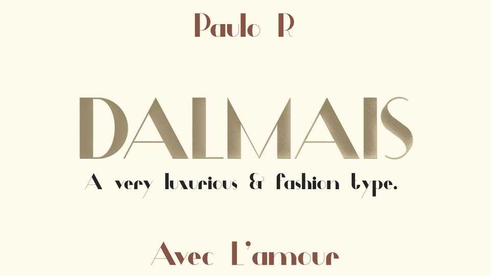 Dalmais Font › Fontesk