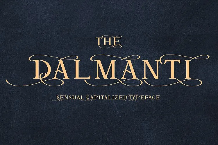 Dalmanti Typeface