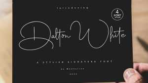 Dalton White Font › Fontesk