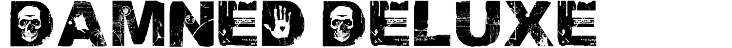 Damned Deluxe Font