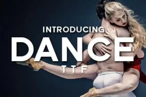 Dance Sans Serif Font