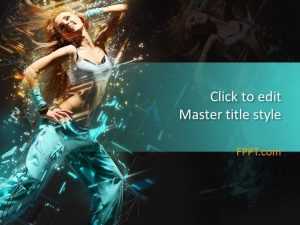 Dancer PowerPoint Template