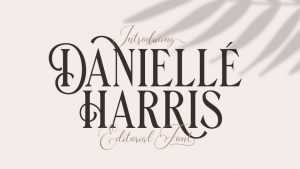 Danielle Harris Font › Fontesk