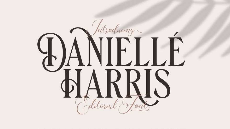 Danielle Harris Font › Fontesk
