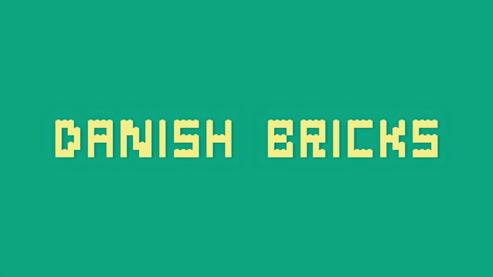 Danish Bricks Font › Fontesk