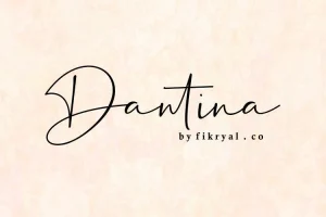 Dantina Handwritten Font