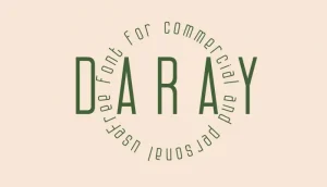 Daray Font