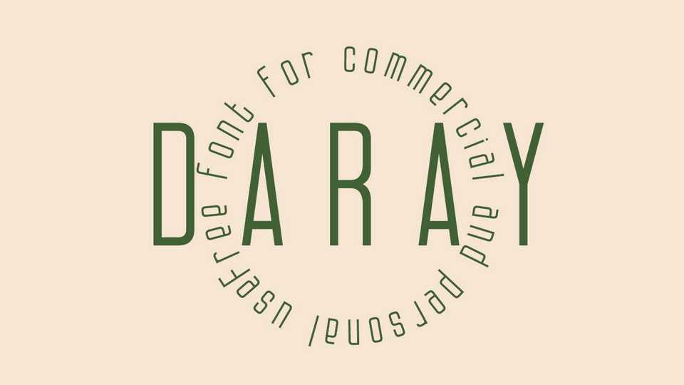 Daray Font › Fontesk