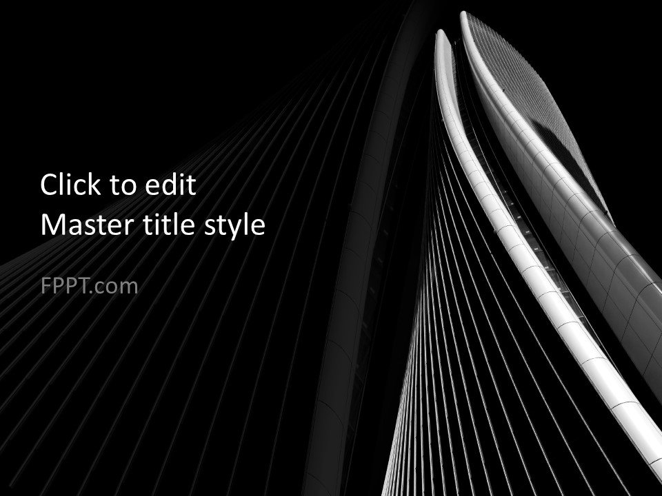Dark Architecture PowerPoint Template