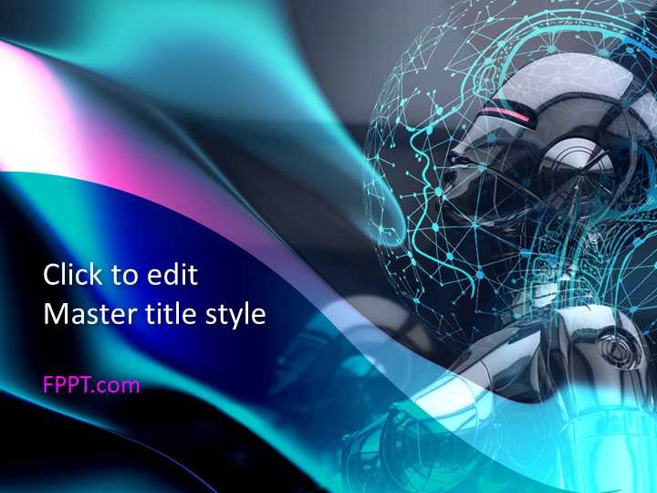 Dark Artificial Intelligence PowerPoint Template