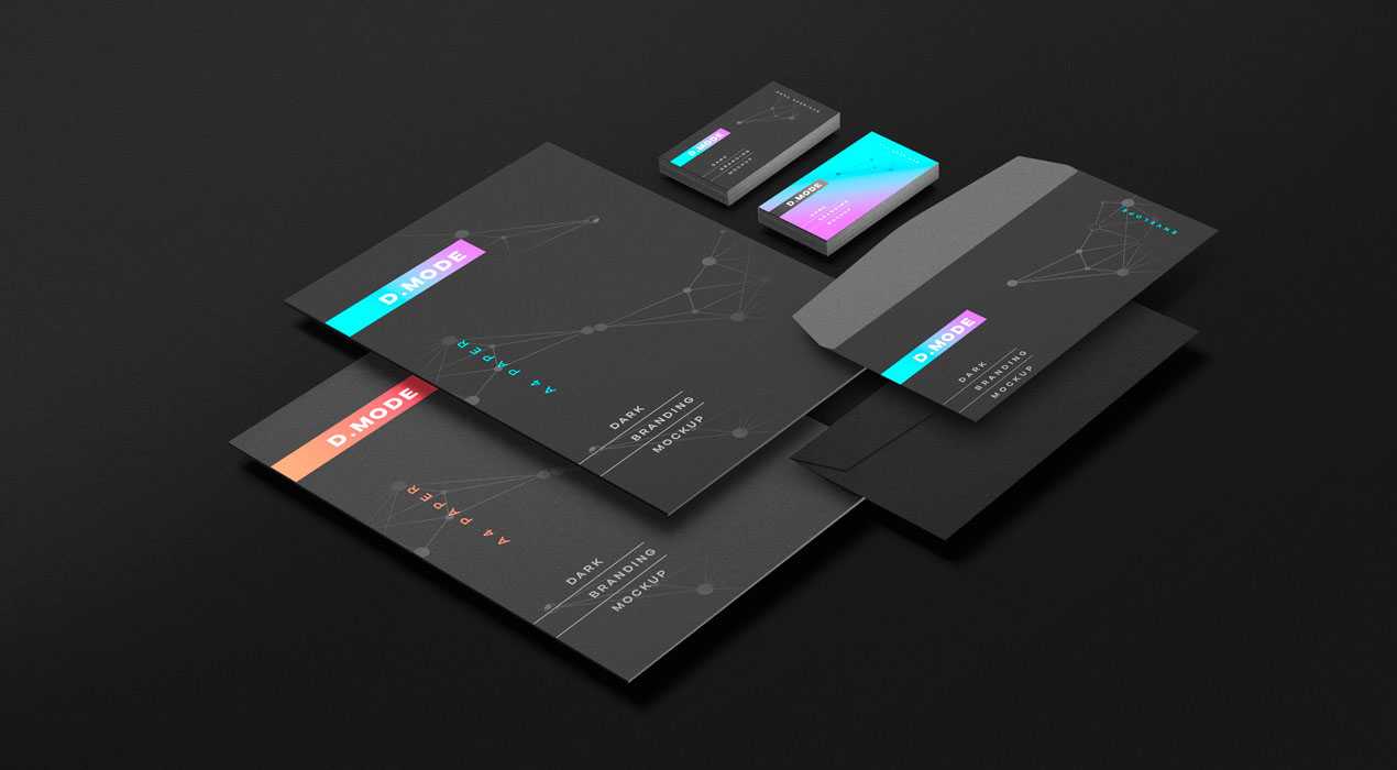 Dark Branding Mockup