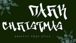 Dark Christmas Font › Fontesk